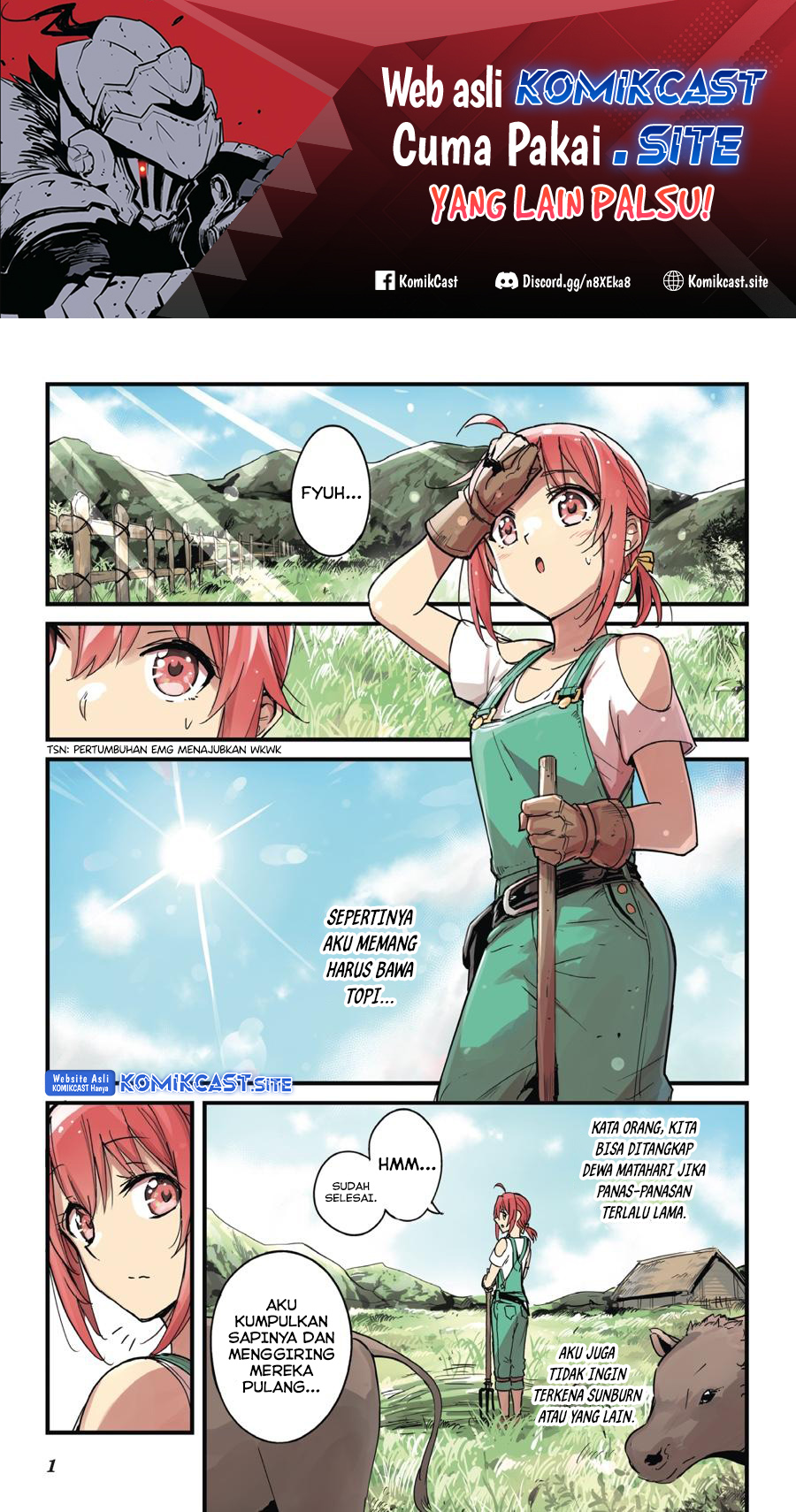 Komik Goblin Slayer Side Story: Year One - Chapter Chapter 53 - Halaman 3