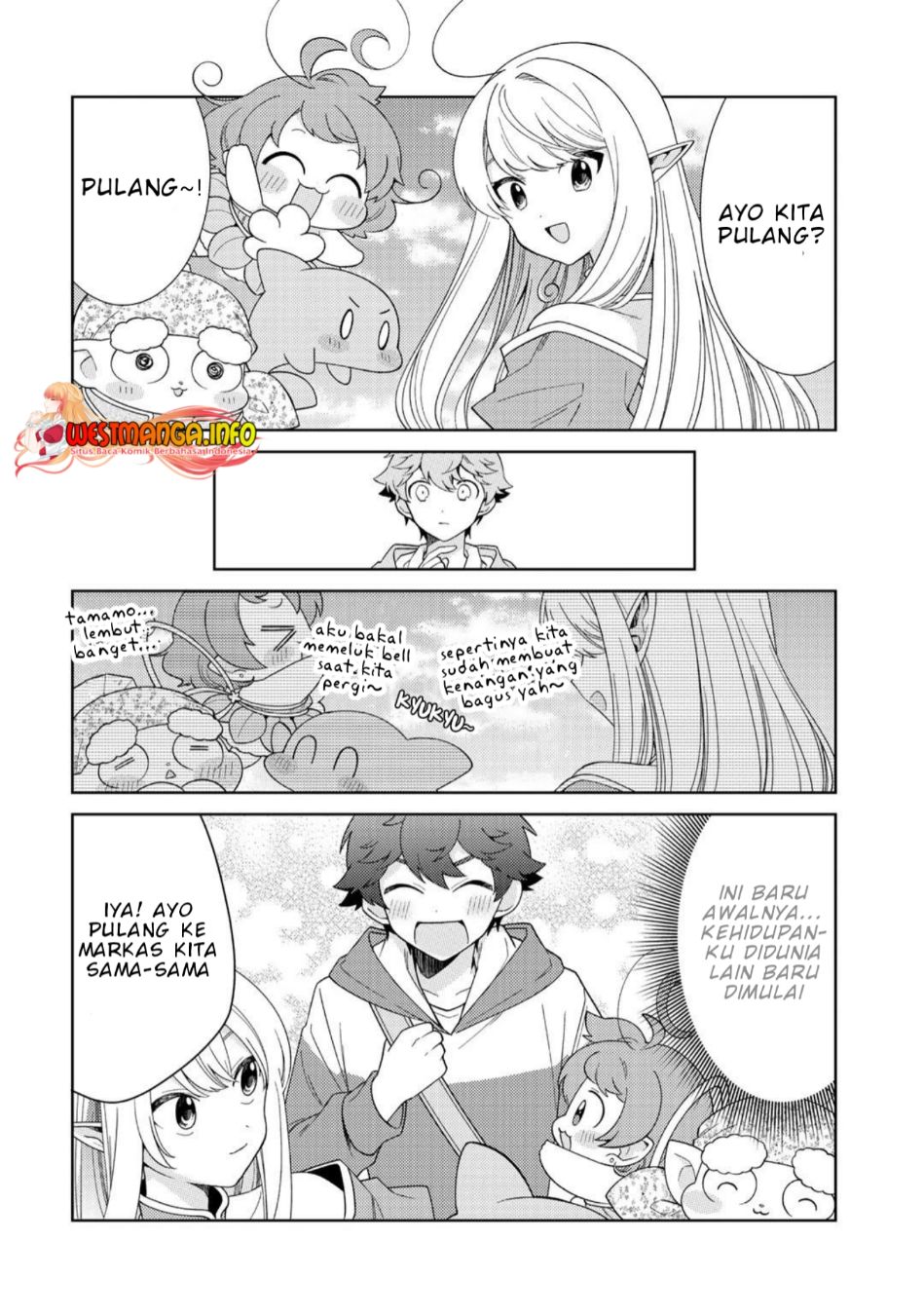 Seirei-tachi no Rakuen to Risou no Isekai Seikatsu Chapter 32 Gambar 6