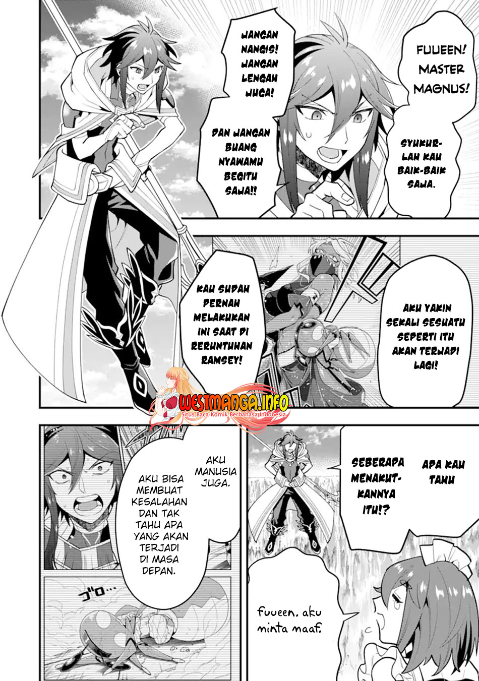 Kouryakuhon o Kushi Suru Saikyou no Mahoutsukai ~”meirei sa sero” to wa Iwa Senai Oreryuu Mao Tobatsu Saizen Ruuto ~ Chapter 43.2 Gambar 10