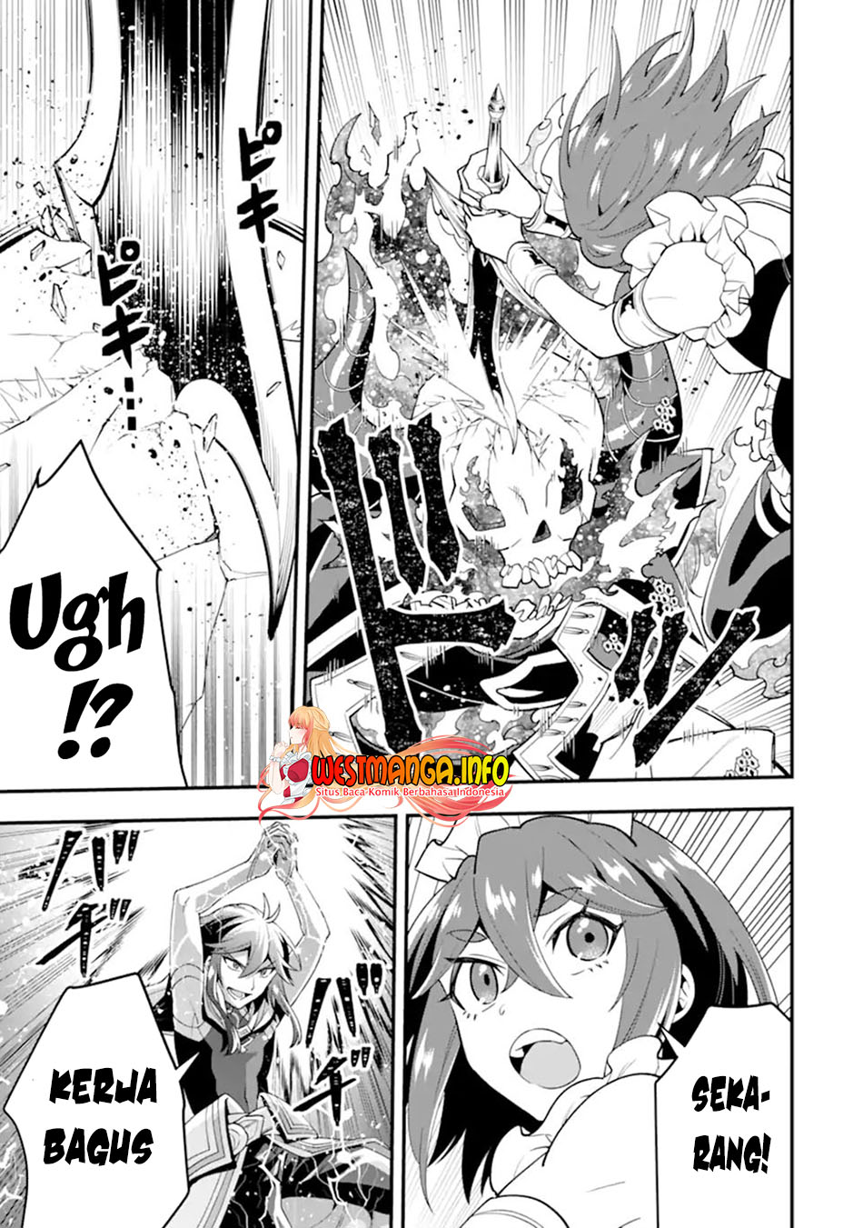 Kouryakuhon o Kushi Suru Saikyou no Mahoutsukai ~”meirei sa sero” to wa Iwa Senai Oreryuu Mao Tobatsu Saizen Ruuto ~ Chapter 43.2 Gambar 15