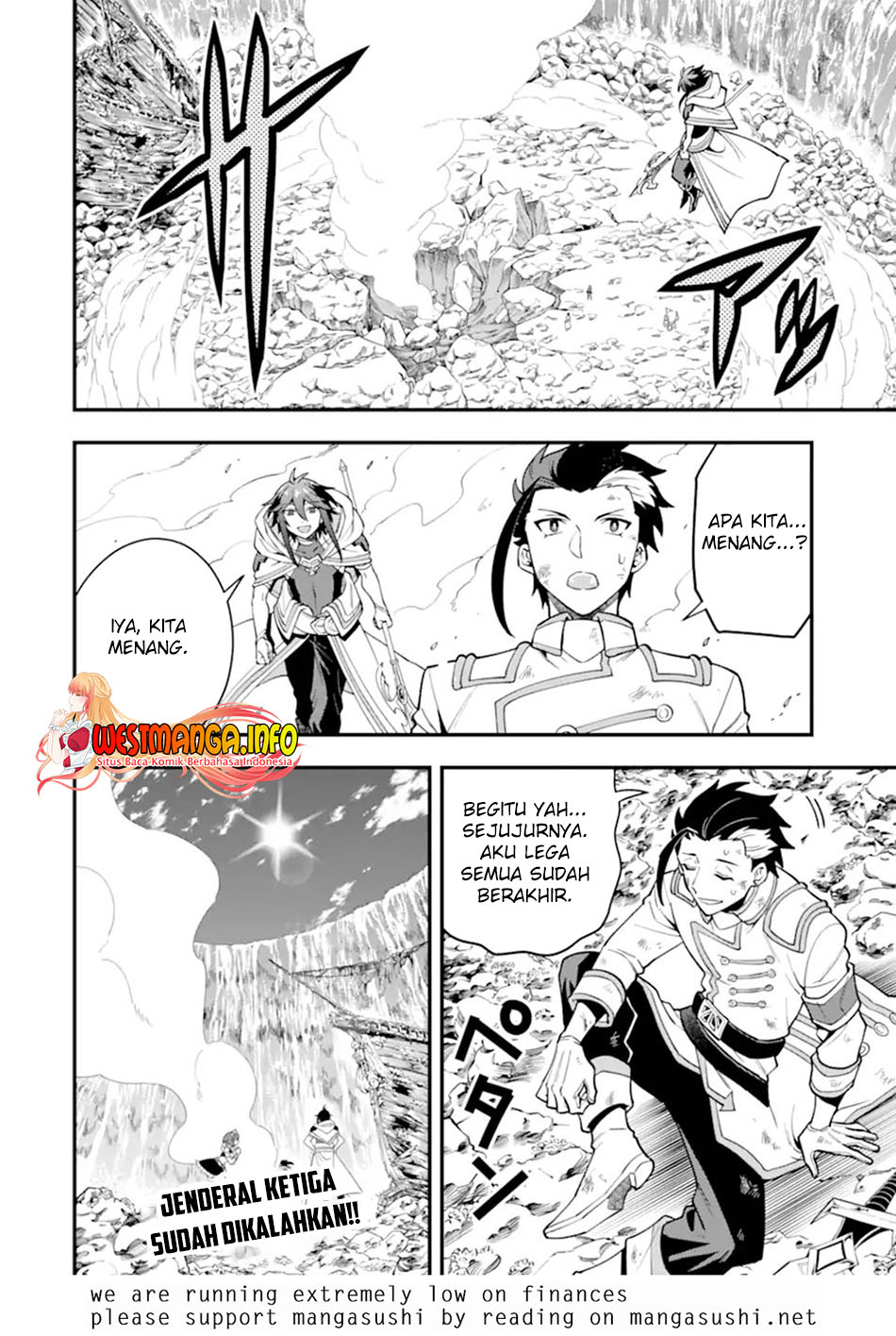 Kouryakuhon o Kushi Suru Saikyou no Mahoutsukai ~”meirei sa sero” to wa Iwa Senai Oreryuu Mao Tobatsu Saizen Ruuto ~ Chapter 43.2 Gambar 18