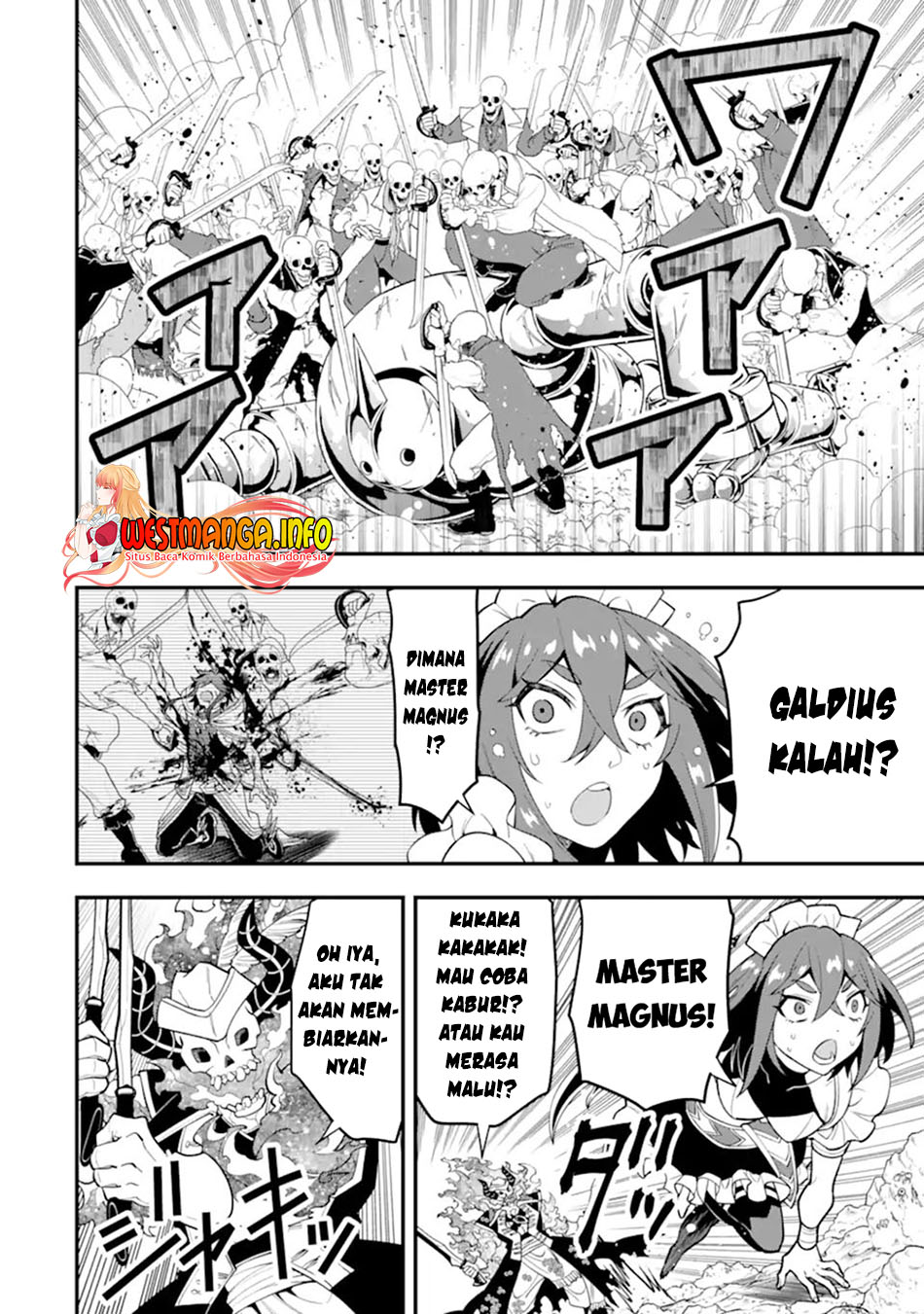 Kouryakuhon o Kushi Suru Saikyou no Mahoutsukai ~”meirei sa sero” to wa Iwa Senai Oreryuu Mao Tobatsu Saizen Ruuto ~ Chapter 43.2 Gambar 6