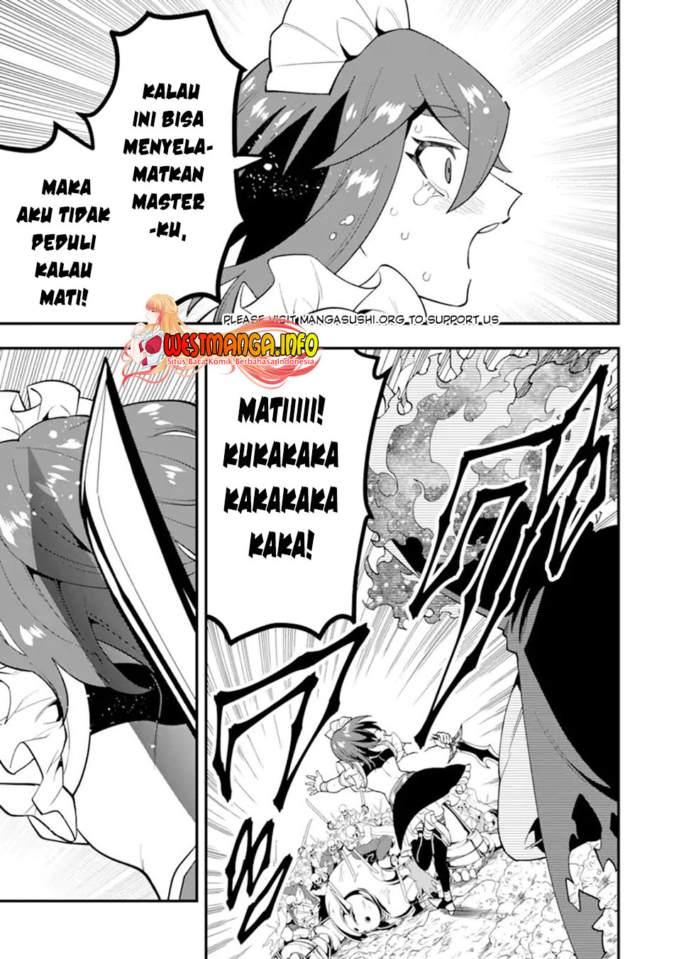 Kouryakuhon o Kushi Suru Saikyou no Mahoutsukai ~”meirei sa sero” to wa Iwa Senai Oreryuu Mao Tobatsu Saizen Ruuto ~ Chapter 43.2 Gambar 7