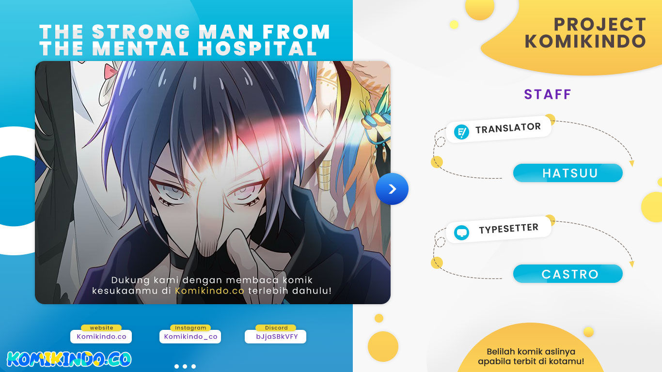 Baca Komik The Strong Man From the Mental Hospital Chapter 121 Gambar 1