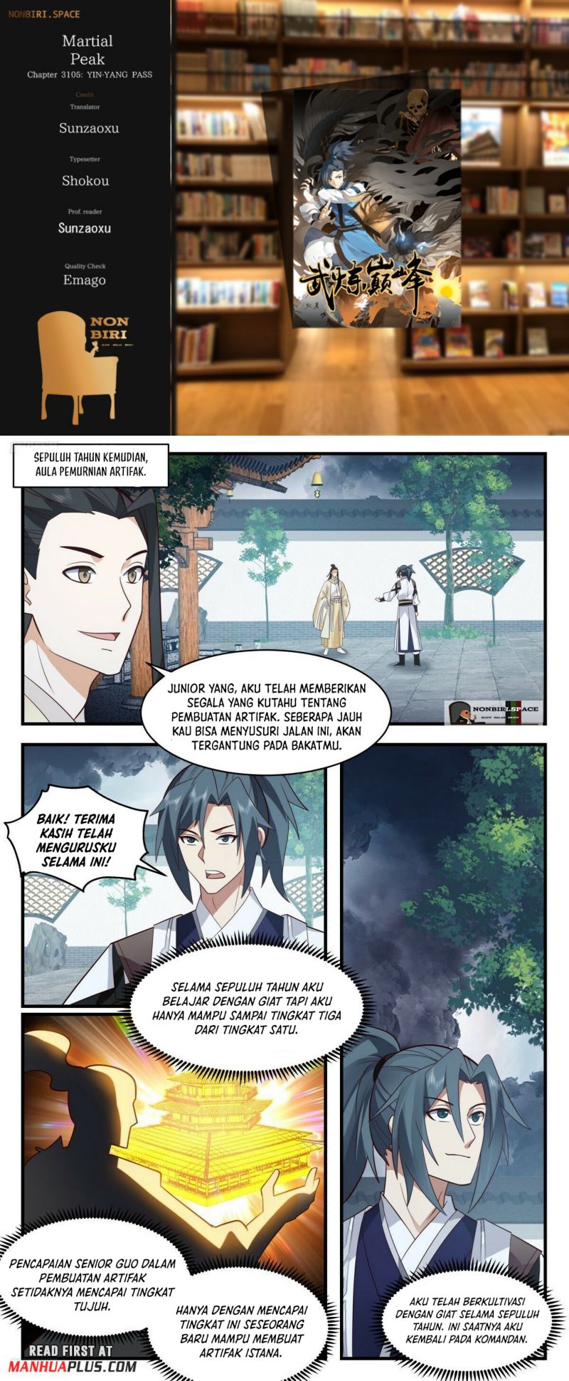 Baca Komik Martial Peak Part 2 Chapter 3105 Gambar 1