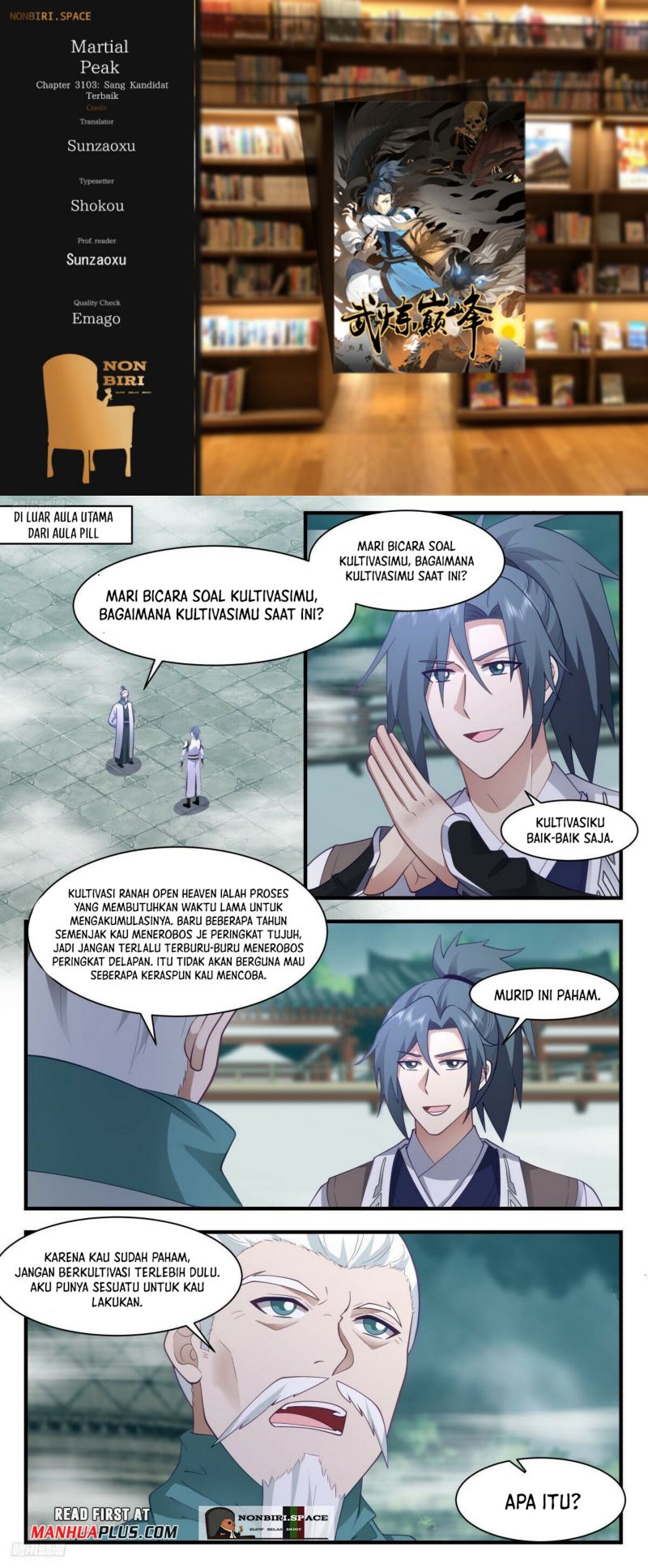 Baca Komik Martial Peak Part 2 Chapter 3103 Gambar 1
