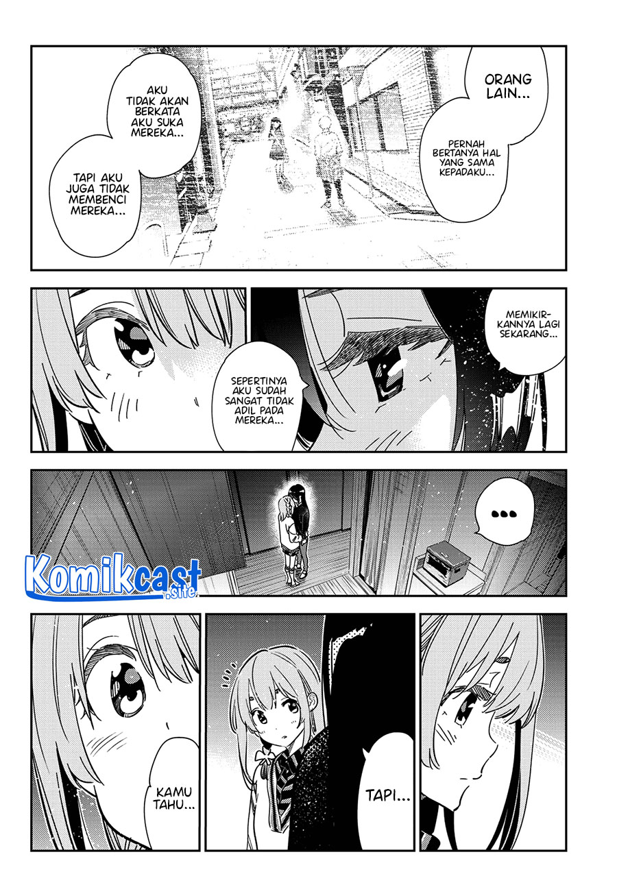 Kanojo Okarishimasu Chapter 268 Gambar 9