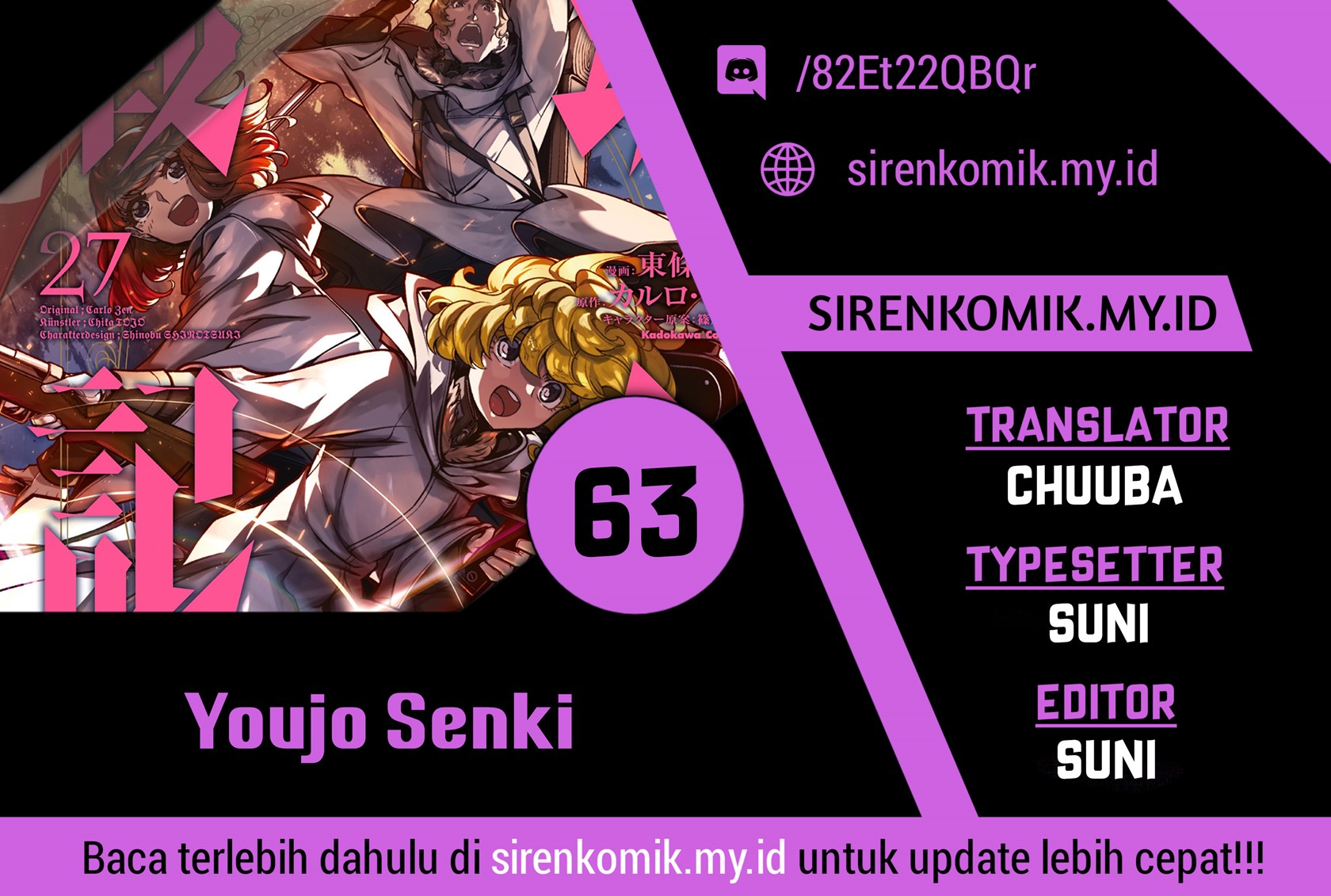 Baca Komik Youjo Senki Chapter 63 Gambar 1