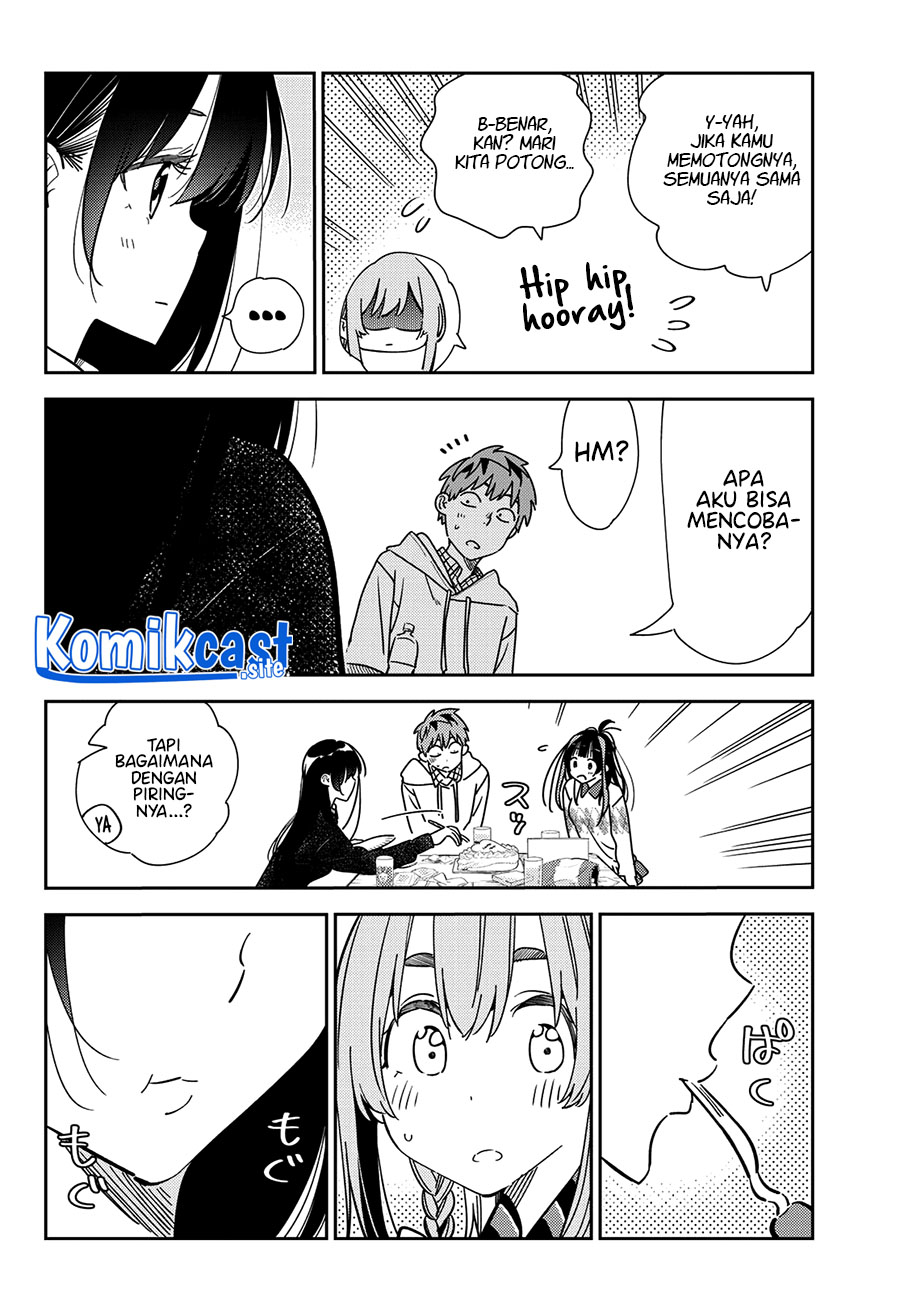 Kanojo Okarishimasu Chapter 269 Gambar 7