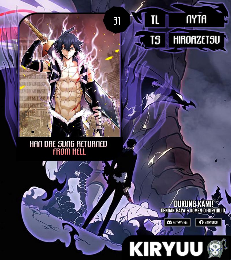 Baca Komik Han Dae Sung Returned From Hell Chapter 31 Gambar 1