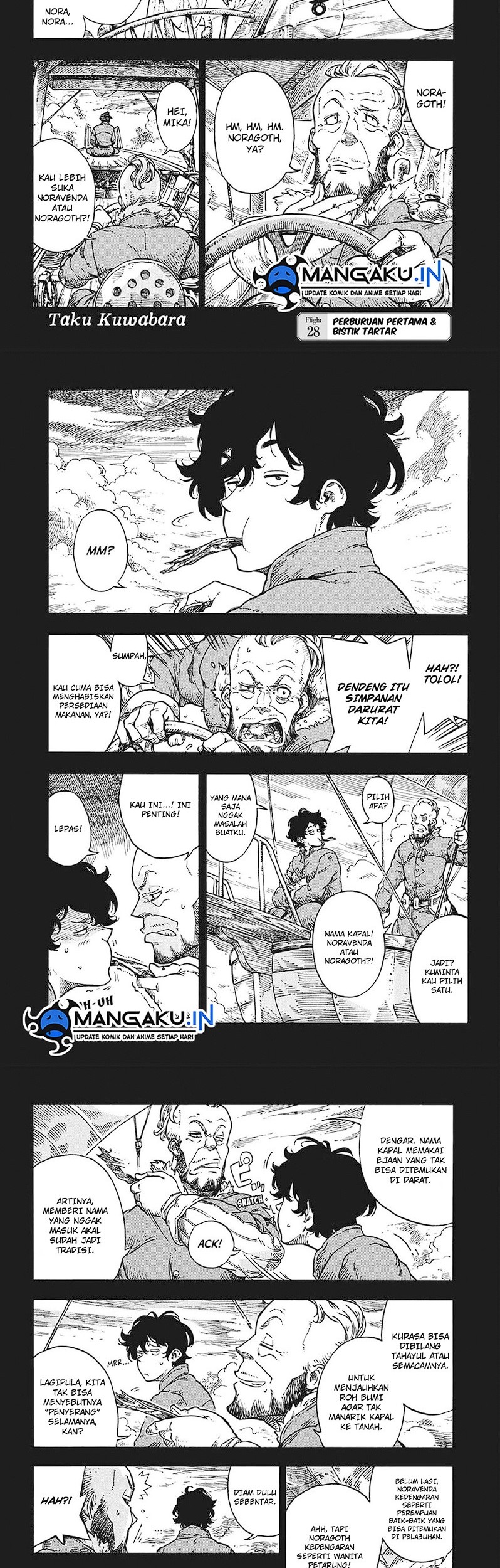 Baca Manga Kuutei Dragons Chapter 28.1 Gambar 2