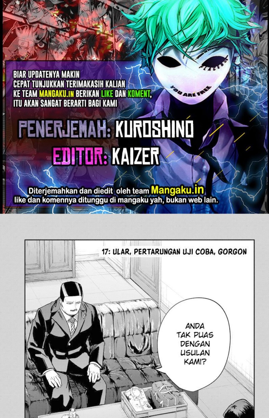 Baca Komik Skeleton Double Chapter 17 Gambar 1
