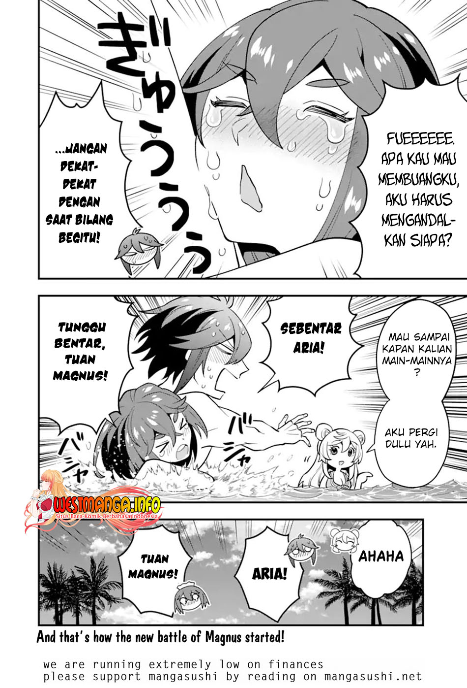 Kouryakuhon o Kushi Suru Saikyou no Mahoutsukai ~”meirei sa sero” to wa Iwa Senai Oreryuu Mao Tobatsu Saizen Ruuto ~ Chapter 44 Gambar 33
