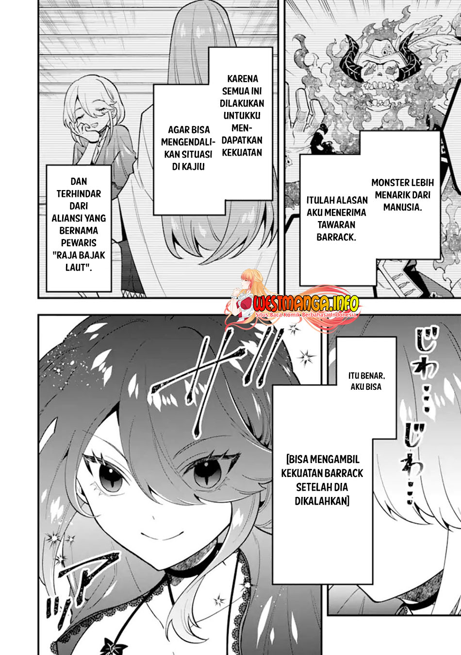 Kouryakuhon o Kushi Suru Saikyou no Mahoutsukai ~”meirei sa sero” to wa Iwa Senai Oreryuu Mao Tobatsu Saizen Ruuto ~ Chapter 44 Gambar 4