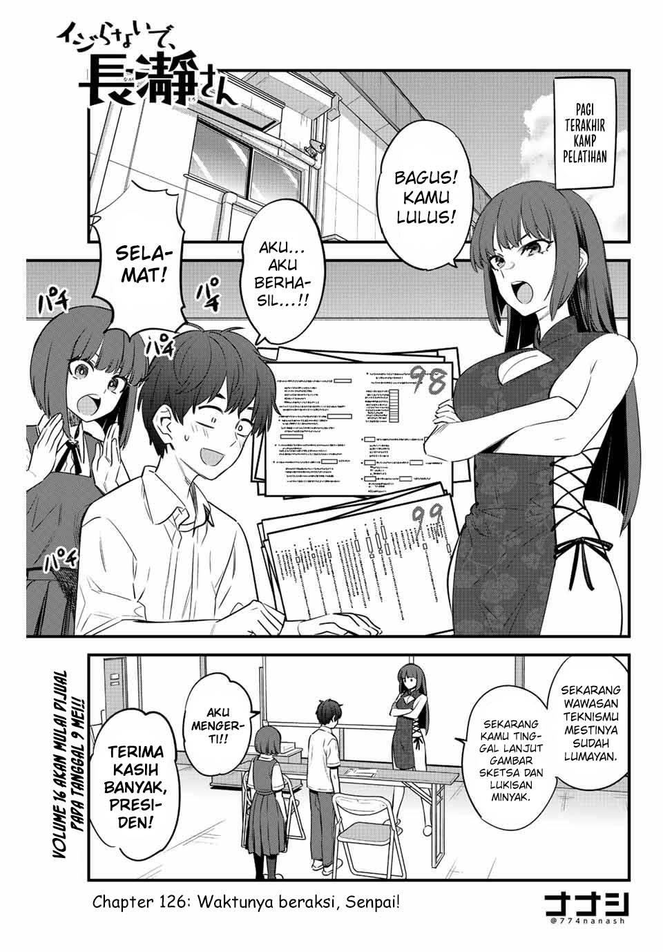 Baca Manga Ijiranaide, Nagatoro-san Chapter 126 Gambar 2
