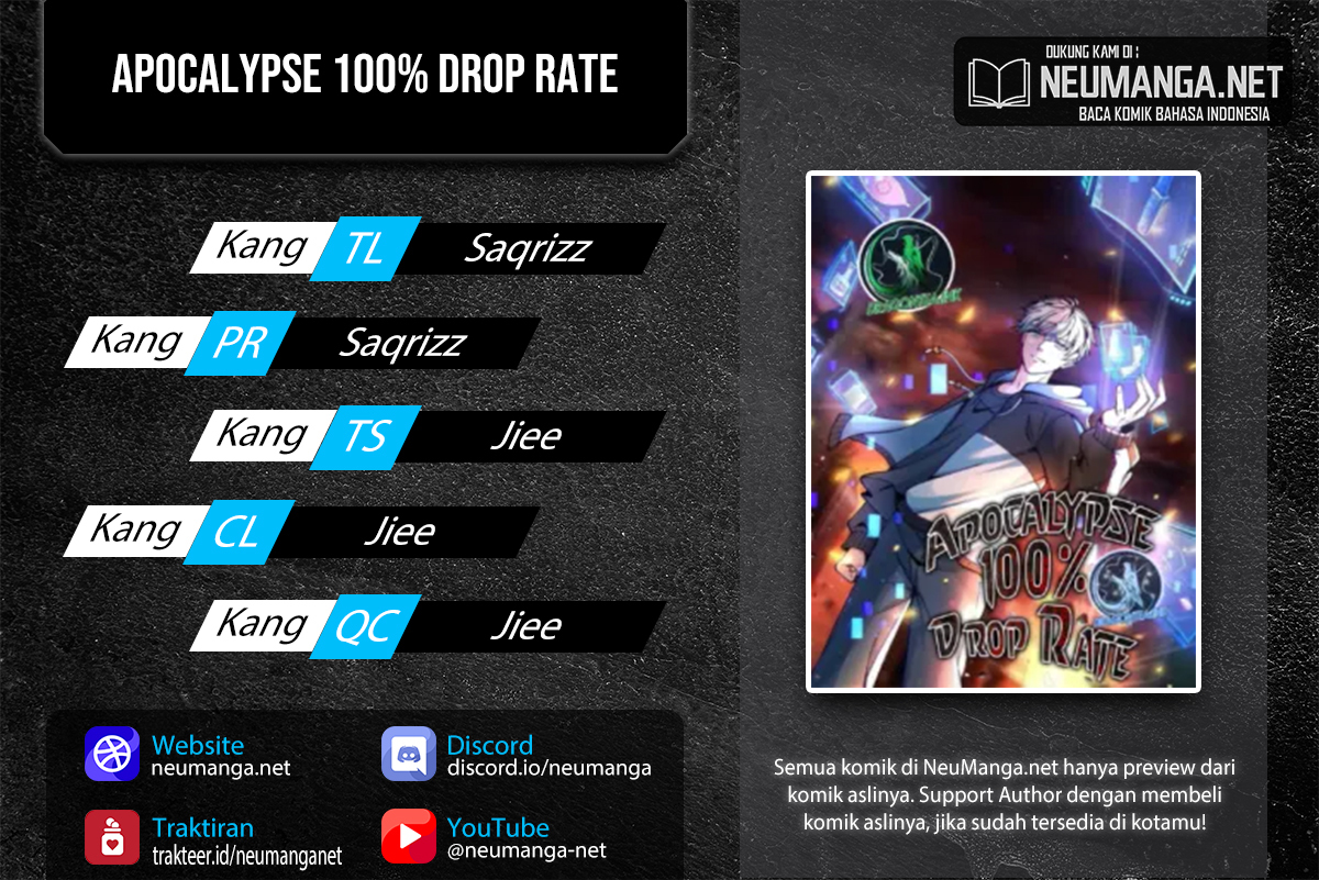 Baca Komik Apocalypse 100% Drop Rate Chapter 21 Gambar 1