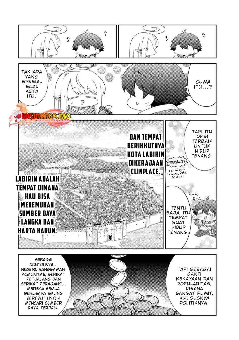 Seirei-tachi no Rakuen to Risou no Isekai Seikatsu Chapter 34 Gambar 8