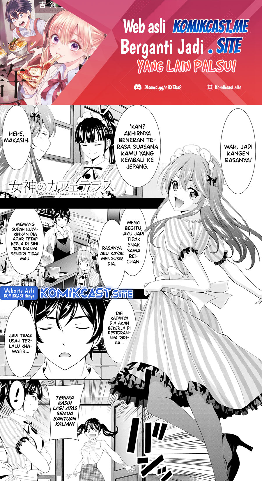 Komik Megami no Kafeterasu (Goddess Café Terrace) - Chapter Chapter 102 - Halaman 2