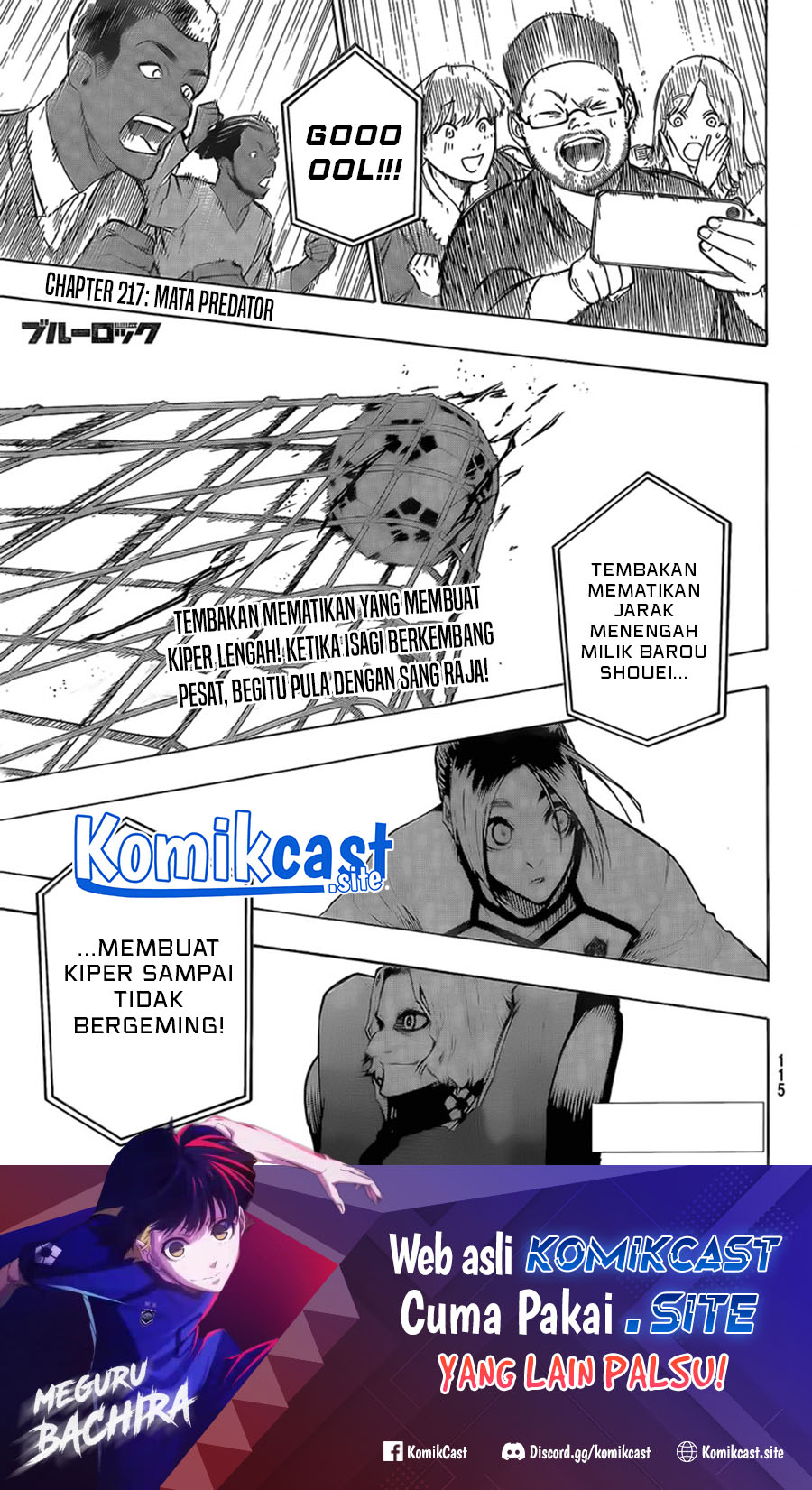 Baca Manga Blue Lock Chapter 217 Gambar 2