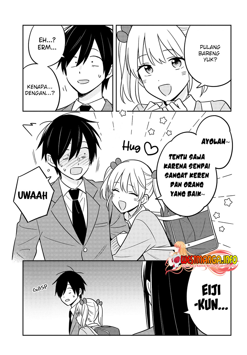 Inkya de Wotaku de Binbou Dakedo Bijin Ojou-sama ni Osaretemasu Chapter 05.2 Gambar 10