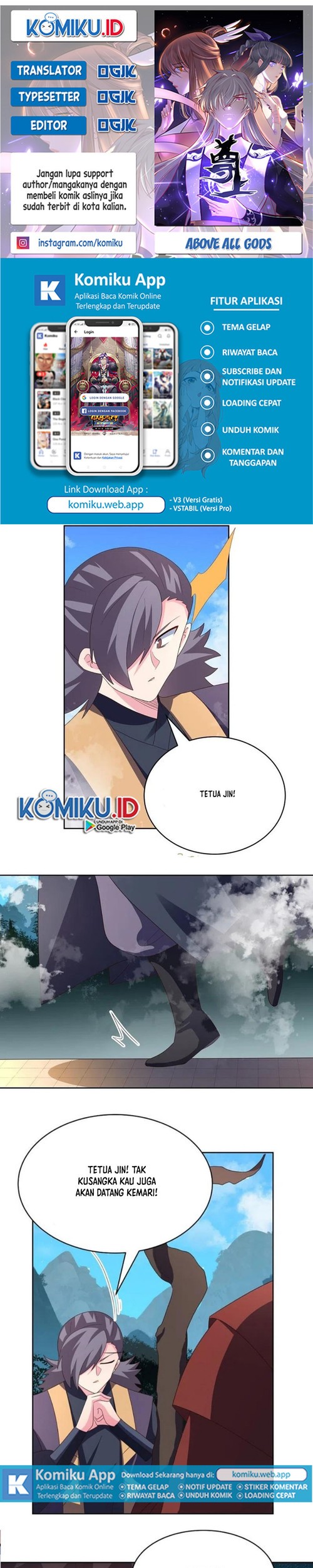 Komik Above All Gods Chapter 394 gambar nomor 1