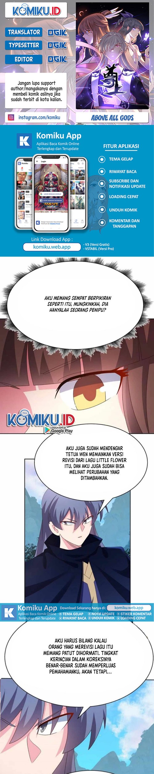 Baca Komik Above All Gods Chapter 397 Gambar 1