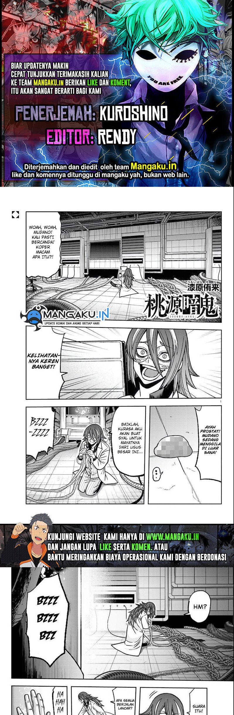 Baca Komik Tougen Anki Chapter 114 Gambar 1