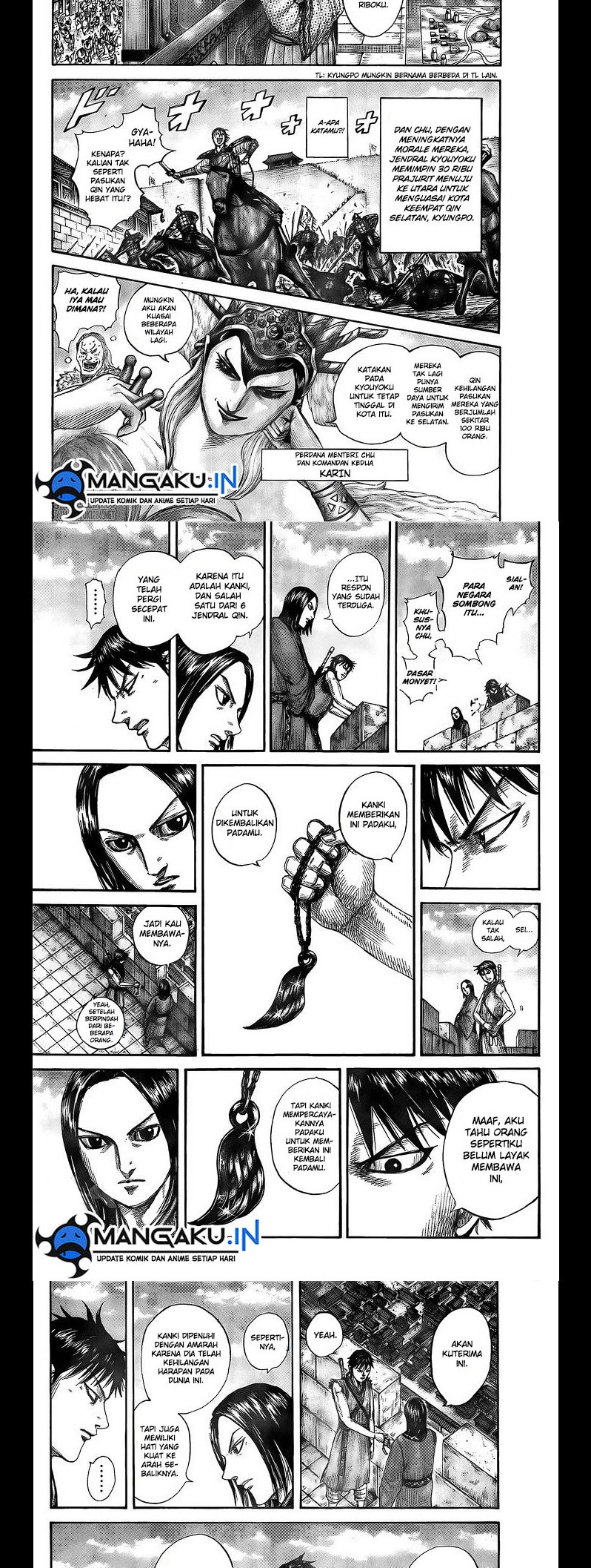 Kingdom Chapter 756 Gambar 4