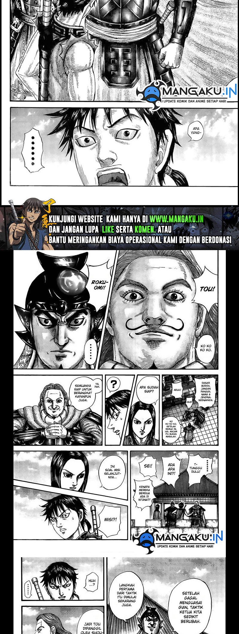 Kingdom Chapter 756 Gambar 6