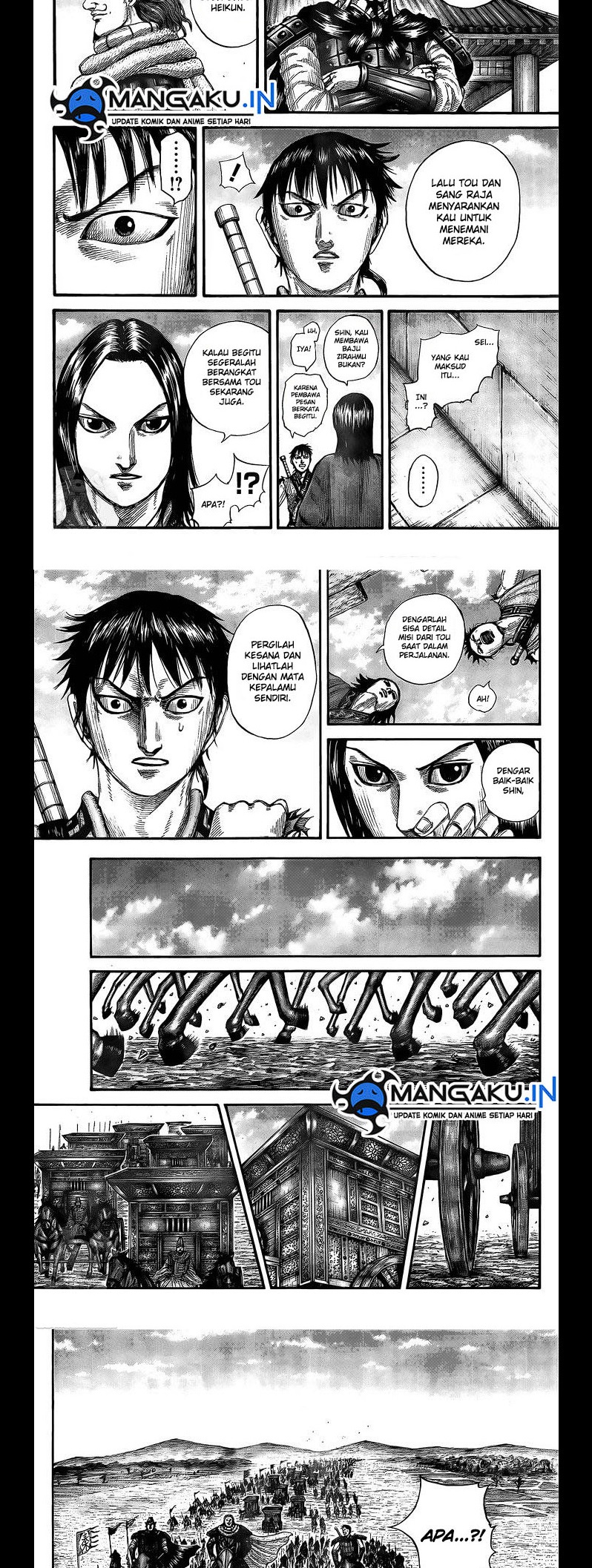 Kingdom Chapter 756 Gambar 7