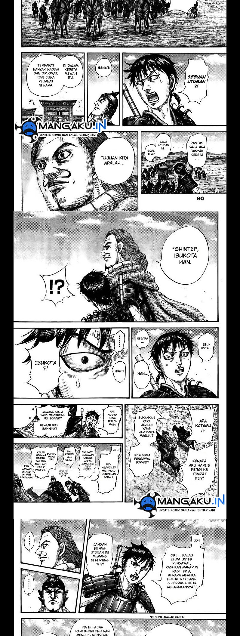 Kingdom Chapter 756 Gambar 8