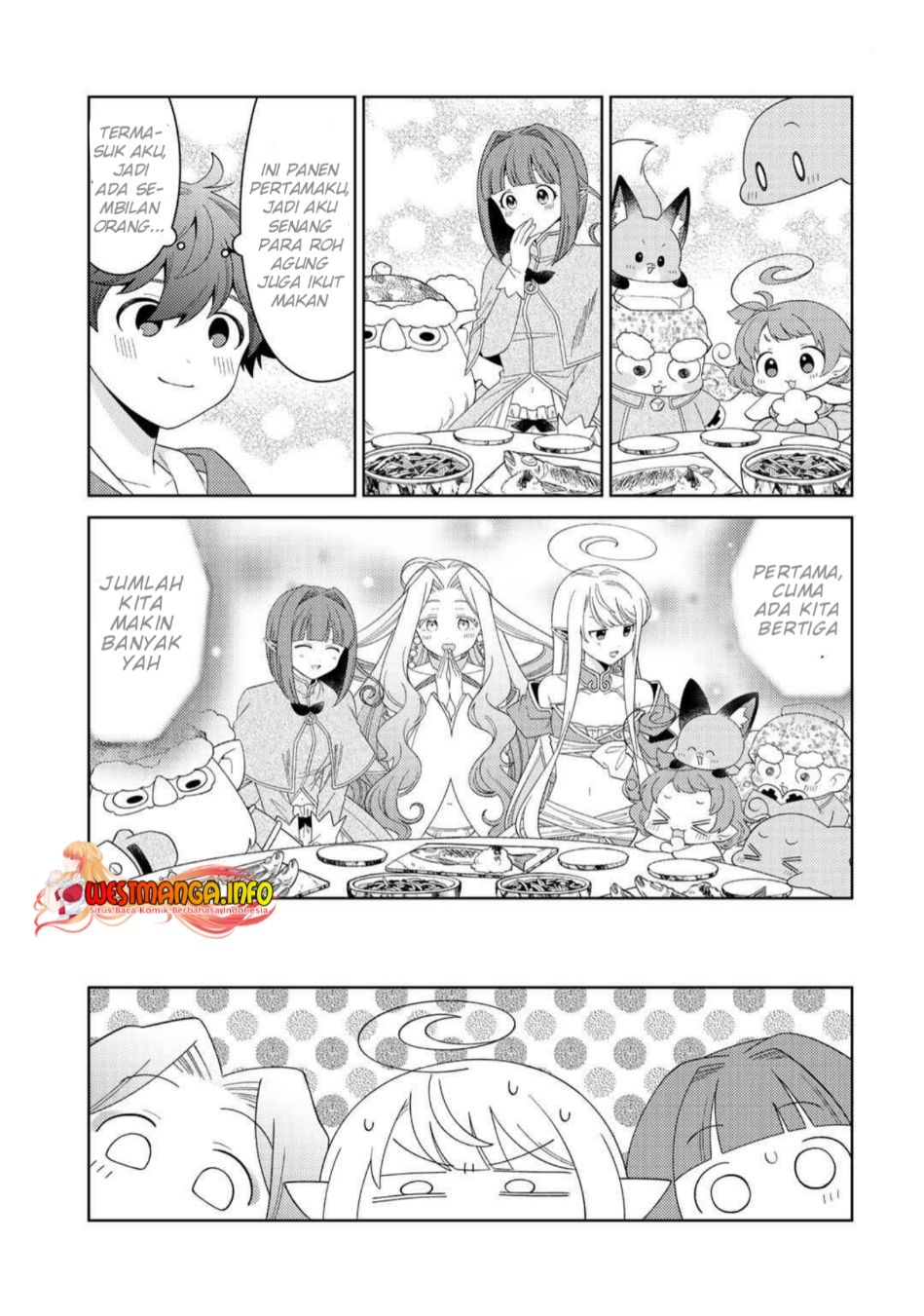 Seirei-tachi no Rakuen to Risou no Isekai Seikatsu Chapter 35 Gambar 14