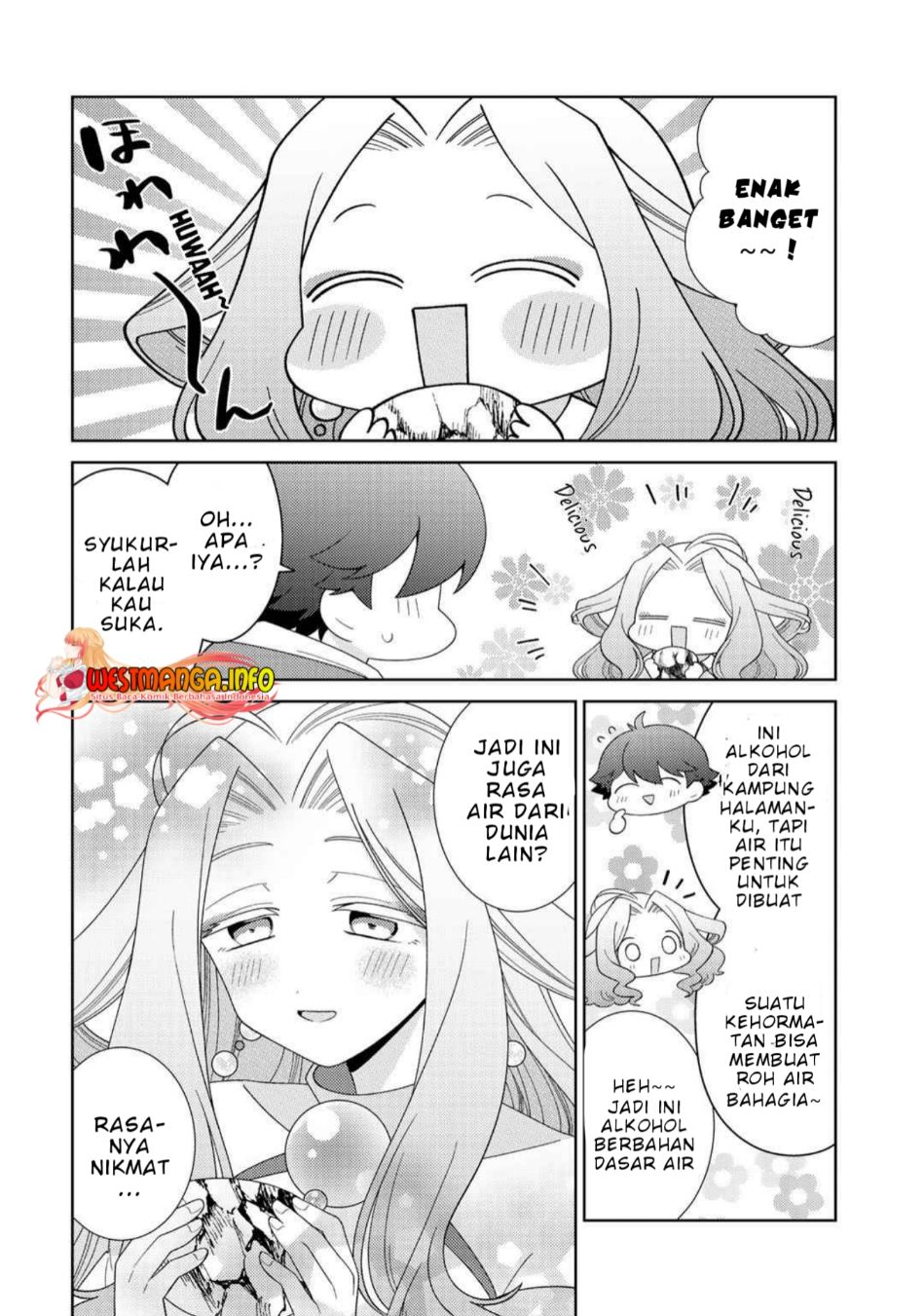 Seirei-tachi no Rakuen to Risou no Isekai Seikatsu Chapter 35 Gambar 25