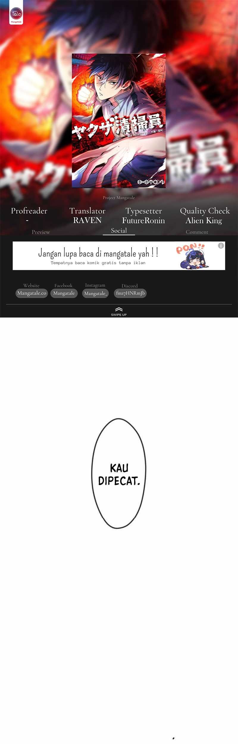 Baca Komik Yakuza Cleaner Chapter 03 Gambar 1