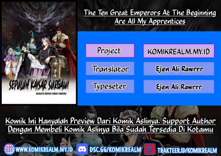 Komik The Ten Great Emperors Are All My Disciples Chapter 22 gambar nomor 1