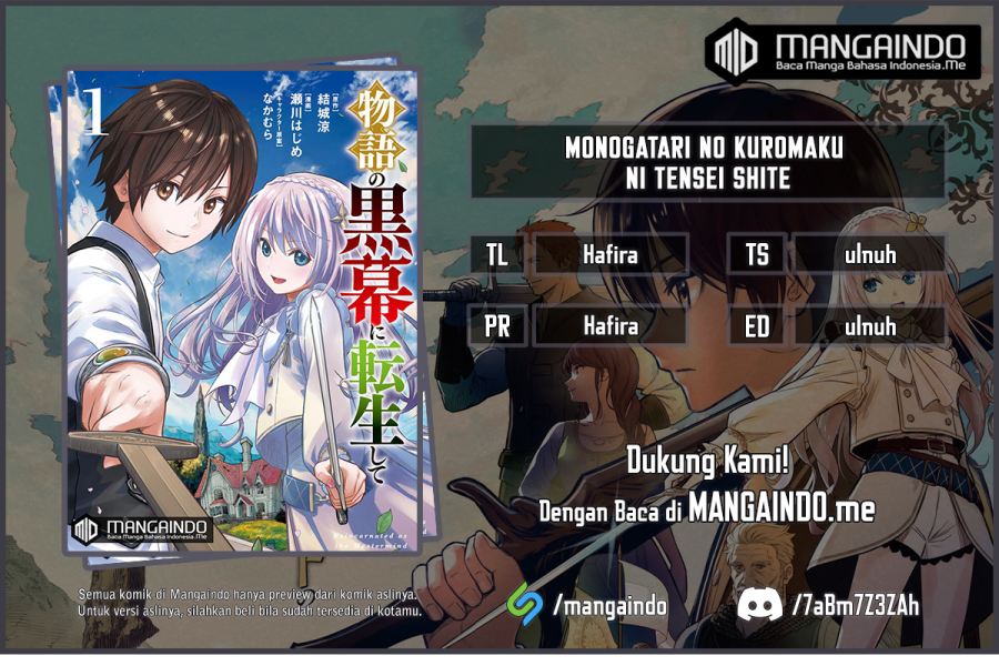 Baca Komik Monogatari no Kuromaku ni Tensei shite Chapter 06.2 Gambar 1