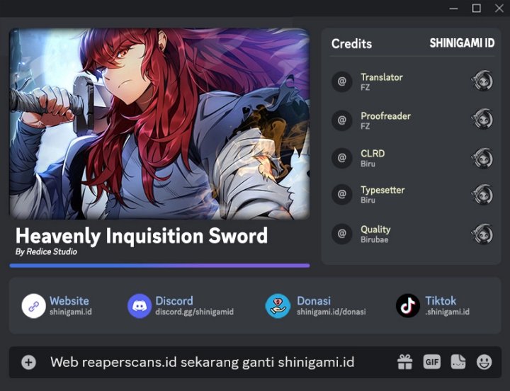 Baca Komik Heavenly Inquisition Sword Chapter 48 Gambar 1
