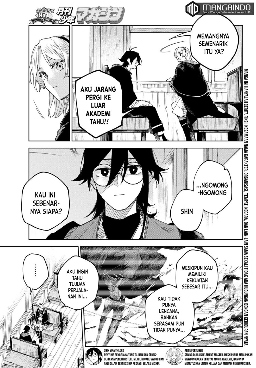 Danzai no Majutsugari Chapter 02.1 Gambar 4