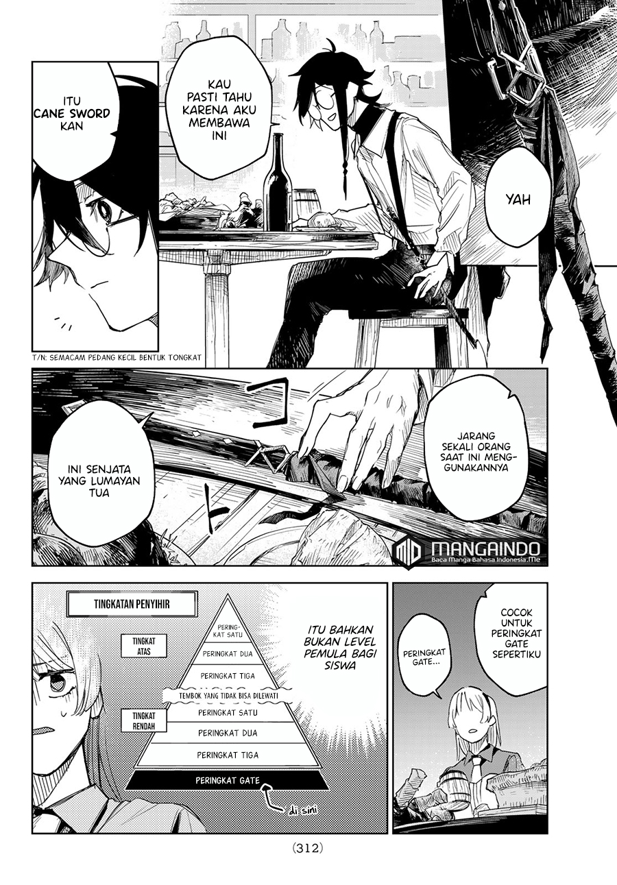 Danzai no Majutsugari Chapter 01.2 Gambar 3