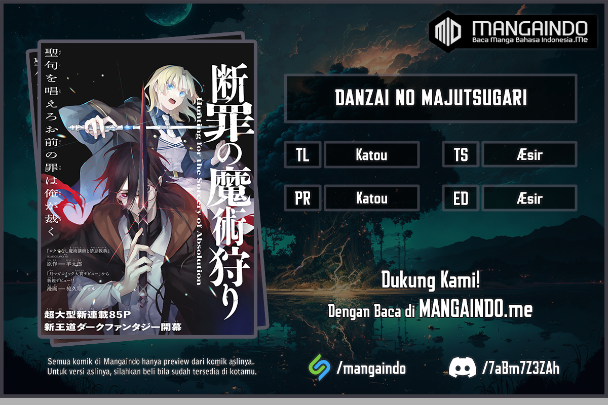 Baca Komik Danzai no Majutsugari Chapter 01.1 Gambar 1