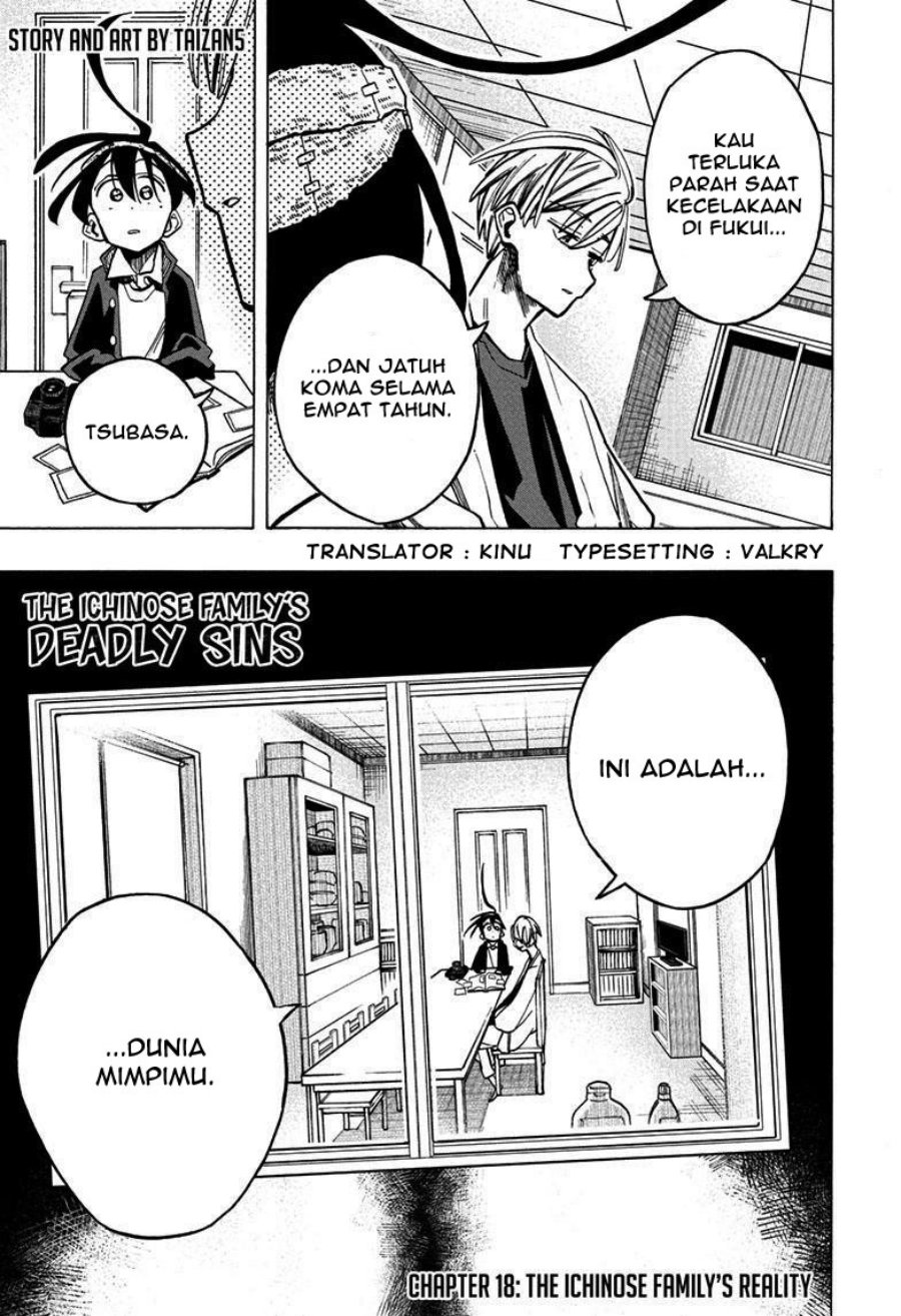 Baca Manga The Ichinose Family’s Deadly Sins Chapter 18 Gambar 2