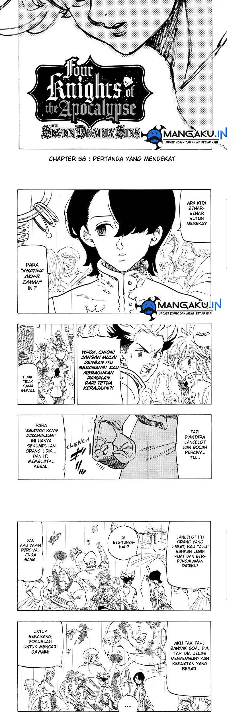 Baca Manga Mokushiroku no Yonkishi Chapter 58 Gambar 2