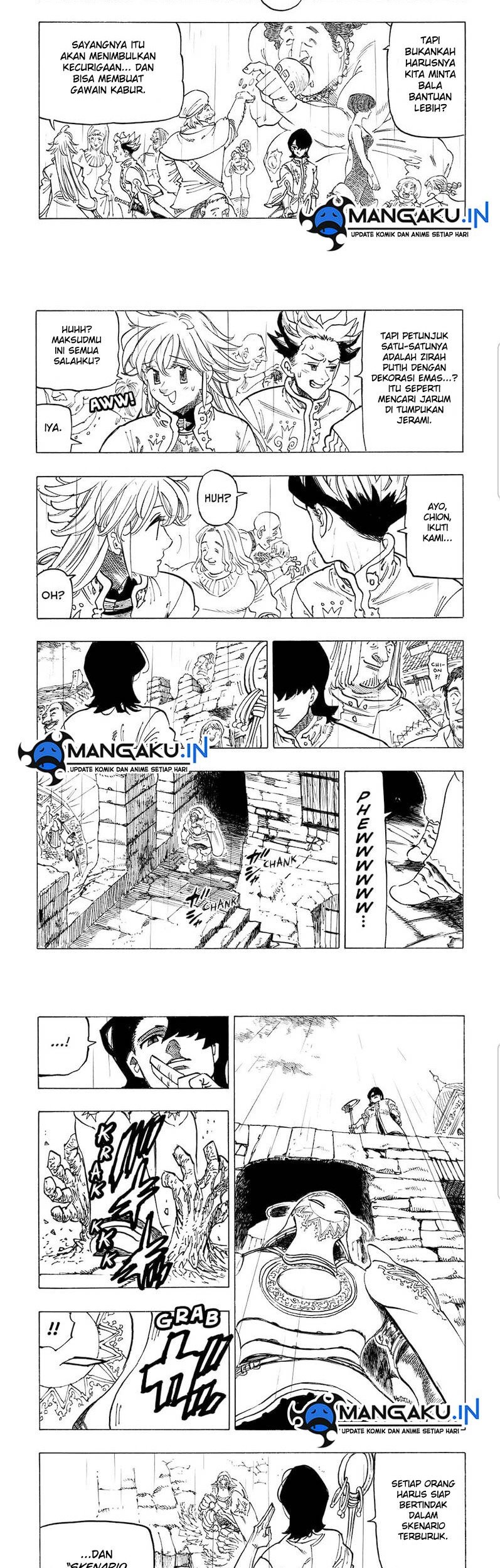 Mokushiroku no Yonkishi Chapter 58 Gambar 3