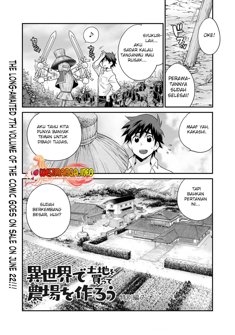 Baca Isekai de Tochi o Katte Noujou o Tsukurou Chapter 42.5 Gambar 2
