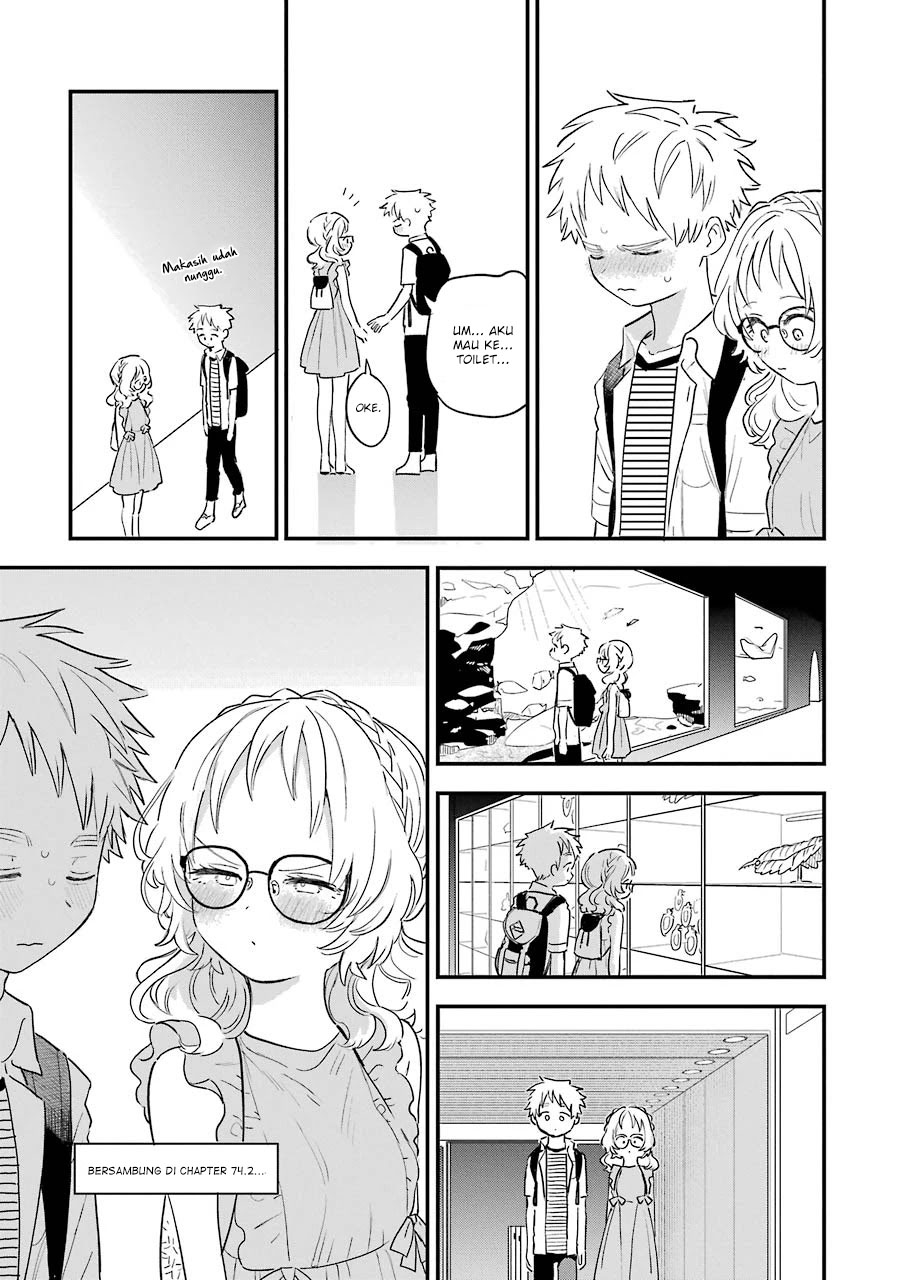 Sukinako ga Megane wo Wasureta Chapter 74.1 Gambar 9