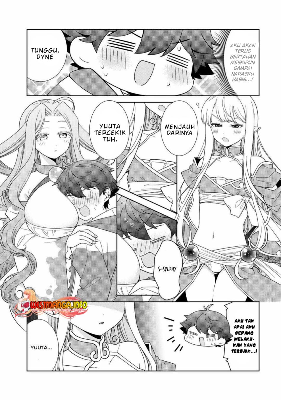 Seirei-tachi no Rakuen to Risou no Isekai Seikatsu Chapter 36 Gambar 14