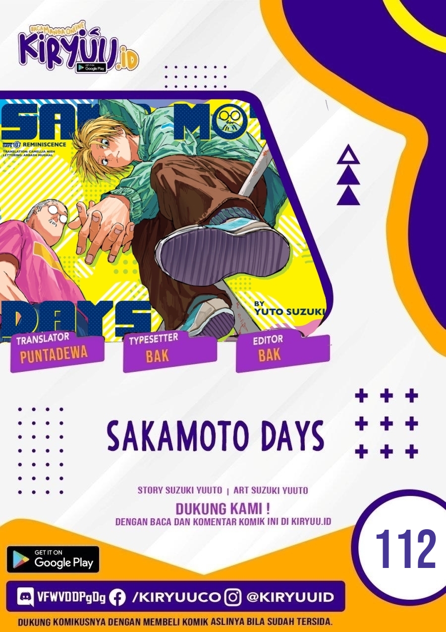 Baca Komik Sakamoto Days Chapter 112 Gambar 1