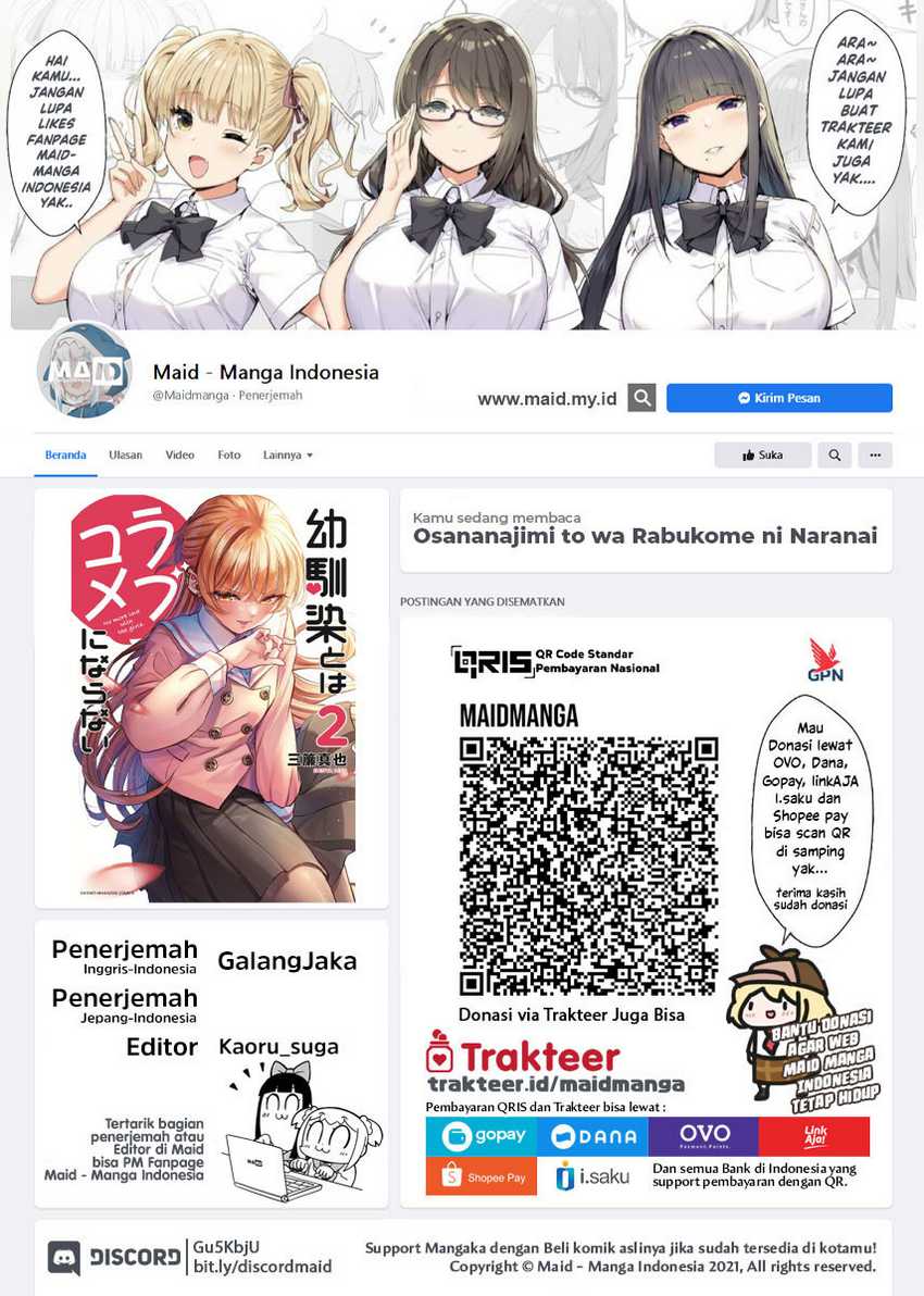 Baca Manga Osananajimi to wa Rabukome ni Naranai Chapter 12 Gambar 2