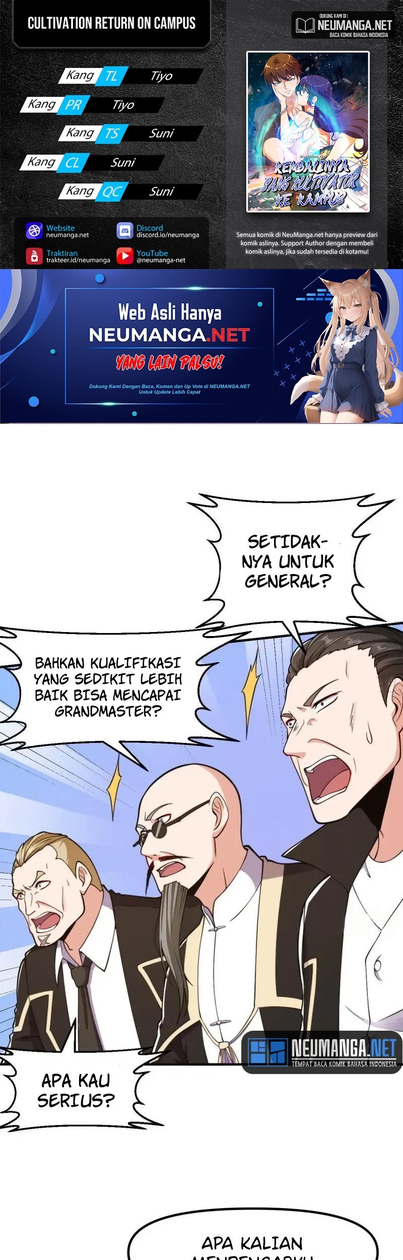 Komik Cultivation Return on Campus Chapter 439 gambar nomor 1