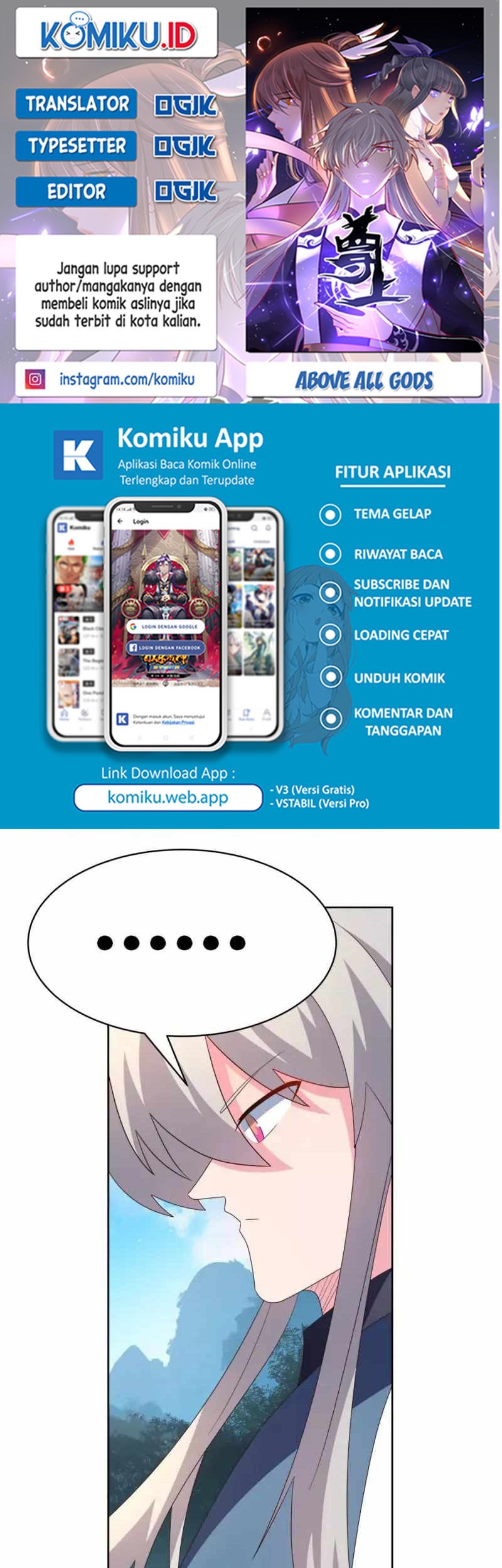 Komik Above All Gods Chapter 407.5 gambar nomor 1